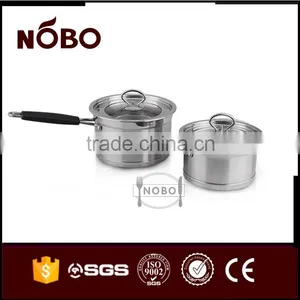 NOBO Stainless Steel 201 Soup Pots With Combination Lid thumbnail-1