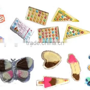 Automatic Feeding Irregular Food Blister Packing Machine For Candy Jam Chocolate Butter Coffee Cheese thumbnail-2