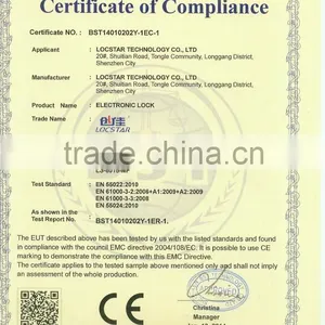 RFID Card Hotel Door Lock System LSD8101 Golden Finishing thumbnail-3