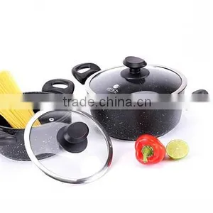 Non-Stick Customized Forging Aluminum Fry Pan Set Risoto Elmich S-04 thumbnail-1