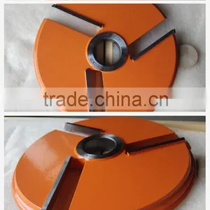 4mm Thickness Tungsten Carbide Tipped 3 Wing Raised Panel Cutters 35mm Bore Size thumbnail-1