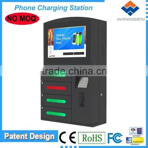 Fast Charge Wifi Member Card Operated Cell Phone Charging Station APC-04B thumbnail-6