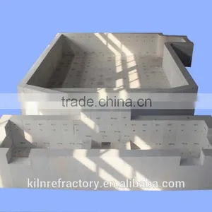 Refractory Brick Factory Fused Cast AZS Insulating Fire Brick thumbnail-3