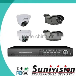 CCTV HD Camera System 4ch TVI DVR Kit thumbnail-1