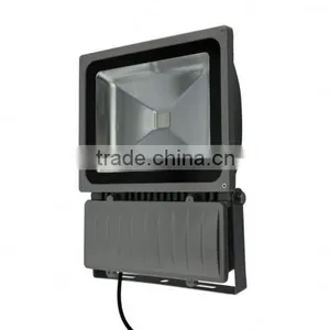 LED 100W Flood Light IP65 Integrated Grey RGB LED Floodlight thumbnail-3