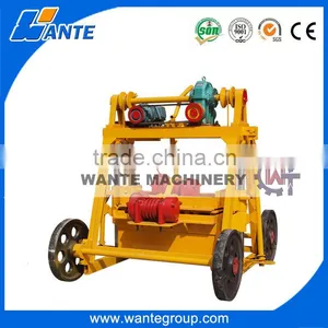 QT40-3b Mobile Hollow Cement Brick Block Making Machine Price Nepal Cement Brick Making Machine Price thumbnail-1
