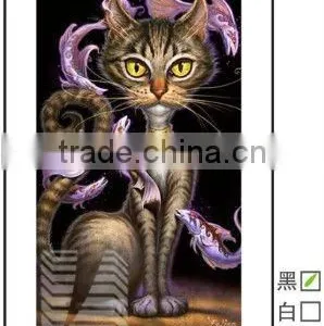 3D Painting Wall Frame of Cat 3D Lenticular Framed Wall Photo for Home Decoration thumbnail-1