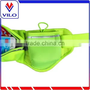 Hydration Running Belt / Adjustable Waist Hydration Pack / Fitness Workout Belt With 2BPA Water Bottles thumbnail-6