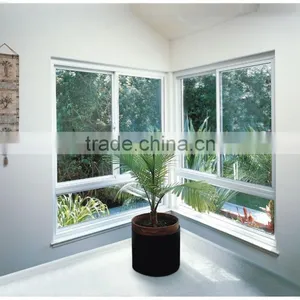 PVC/UPVC Frame Material and Horizontal Opening Pattern Pvc Window thumbnail-1
