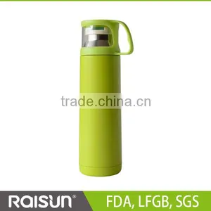 High Vacuum Double Wall Stainless Steel Bullet Thermos Flask 350ML 500ML thumbnail-1