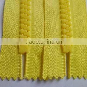 8# Plastic Resin Zipper Close End Zipper Pipa Puller Auto-lock Zipper Slider Garment Zipper thumbnail-3