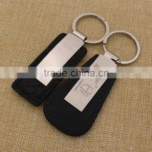Good Quality pu Leather Keychain/ Easy Car Keychain With Business Logo Custom Supplier's Choice thumbnail-2