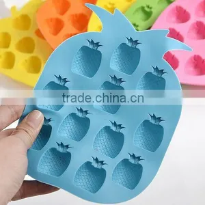 3D Mini Food Grade Pineapple Cake Mould thumbnail-3
