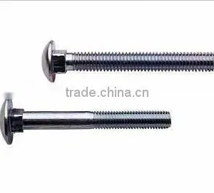 Din 603 Carriage Bolt With Mushroom Head and Square Neck thumbnail-1