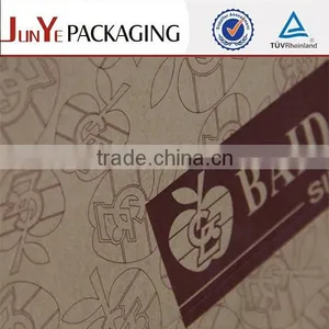 Jacket Packaging Brown Color Rope Handle Printed Kraft Clothing Packaging Paper Bag thumbnail-4