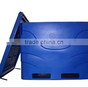 Rotomolding 1000L Big Plastic PE Fish Tubs, Plastic Live Fish Storage Tub for Sale thumbnail-1
