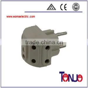 307 2 Pin Plug With 5 Way Adapter Socket thumbnail-1