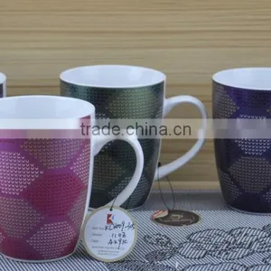 14OZ Pussy Cat Fully Decal Printed Ceramic Cup, Shiny Surface New Bone China Coffee Cup, KL5001-10699 thumbnail-3