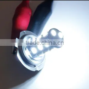 Fog Light Lamp H7 LED Auto Lighting 5050 LED 18 SMD 12V Foglamp Lights Bulbs thumbnail-1