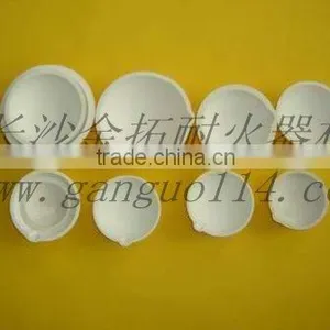 High Purity Alumina Ceramic Crucible for Melting Metal thumbnail-1