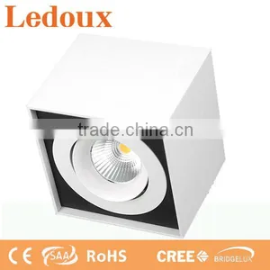 Modern COB Ceiling LED Light 9W Square Spot Light Downlight 360 Degree Adjustable thumbnail-1