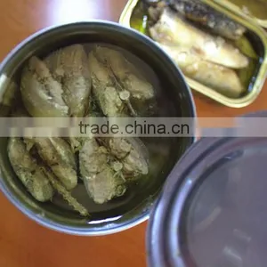 Canned Jack Mackerel in Vegetable Oil 155g/425g Tin Paking With HACCP IFS,BRC ISO thumbnail-4