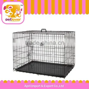 China Factory Metal Dog Cage Folding Pet Cage thumbnail-3