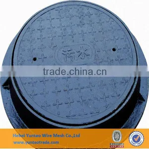 High Quality Recessed Concret Ductile Iron Manhole Cover thumbnail-1