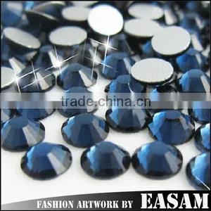 Colored DMC Hot Fix Rhinestone For Clothing,Flatback Loose Iron On Rhinestone thumbnail-1