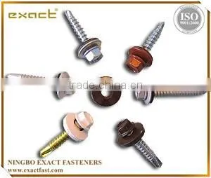 Self Drilling Screw With Hex Washer Head, Roofing Screw thumbnail-5