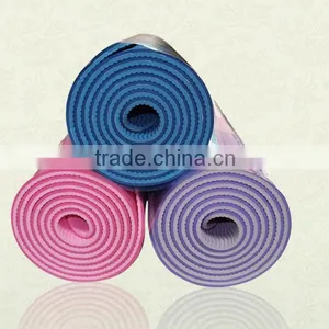 Custom Logo Anti-slip Rubber Yoga Mat for Sale thumbnail-4