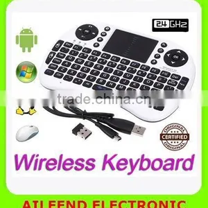 i8 Wireless Keyboard Mouse Pad For Android PC Fashionable Fly Mouse Keyboard thumbnail-1