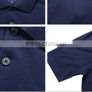 Men's Classic Casual Sport 100% POLO T Shirts thumbnail-4