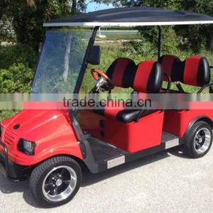 Cruise Car Brand 4P Electric American Shuttle Cart thumbnail-2