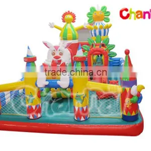 Sunny Baby Paradise Inflatable Fun City With Slide and Obstacle thumbnail-1