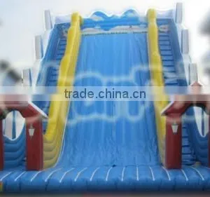 Winter Snow Theme Inflatable Skiing Slide thumbnail-4