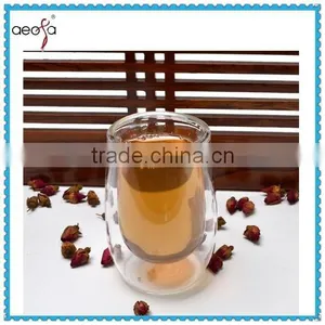 High Quality Double Wall Glass Coffee Cup Pyrex Glass Tea Cup Tea Tumbler Quality Choice thumbnail-1