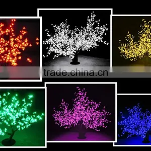 Small Led Cherry Blossom Tree Lights Holiday Ornament Outdoor Lighting thumbnail-2