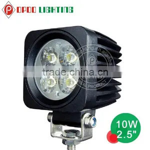 2.5" Round 10W Led Work Light, Mini Tractor Truck 10W Led Work Light thumbnail-2
