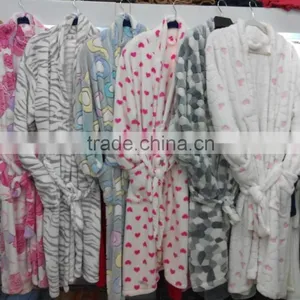OEM Factory Sexy See Through 100% Polyester Bathrobe Sleepwear for Women thumbnail-4