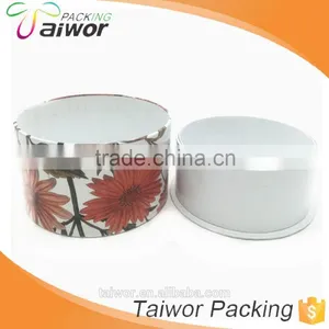 Custom Round Cylinder Gift Box Fancy Design Candle Cylinder Box thumbnail-4