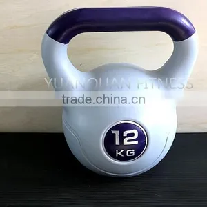 Wholesale Home Gym Body Building China Sand Fillable Plastic Kettlebell Set thumbnail-5