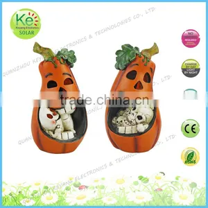 Outdoor Halloween Pumpkin Solar Spot LED Light thumbnail-1