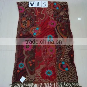 Viscose Pashmina Shawls Available in Many Colors thumbnail-1