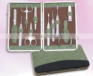 MRT-059 10pcs PU Bag Stainless Steel Gift Manicure Set thumbnail-1