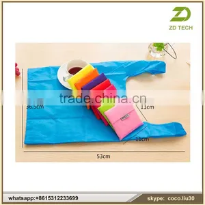 100% Cotton Fabric Foldable Shopping Bag ZD Tech61 thumbnail-1