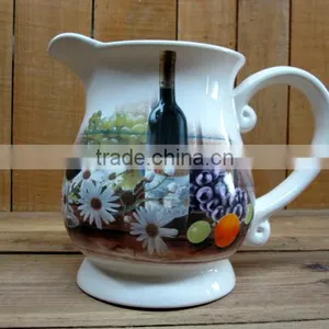 Wholesale Ceramic Water Milk Jug thumbnail-1