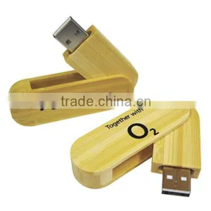 Eco-friend Wooden Swivel Usb Drive 16gb Free Sample thumbnail-1