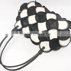 China Lady Fashion Bag Leather Handbag Factory Best Selling Cowhells Material thumbnail-2