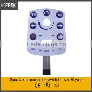 High Quality Custom Polyester Foil Switches Membrain Keypad Keyboard thumbnail-2